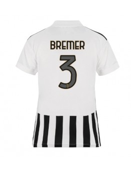 Juventus Gleison Bremer #3 Replika Hemmakläder Dam 2026-27 Kortärmad Juventus Gleison Bremer #3 Replika Hemmakläder Dam 2026-27 Kortärmad